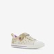 Meisjes sneakers wit met glitters