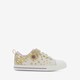 Meisjes sneakers wit met glitters