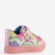 Meisjes sneakers roze met lichtjes
