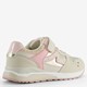 Meisjes sneakers beige/goud