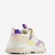 Meisjes dad sneakers beige/pastel