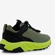 Jongens dad sneakers legergroen