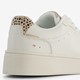 Dames sneakers wit met panterprint