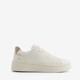 Dames sneakers wit met panterprint
