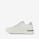 Dames sneakers wit met ritsje
