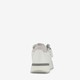 Dames sneakers wit met ritsje
