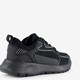 Jongens dad sneakers zwart/wit