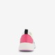 Dames dad sneakers wit neon accenten
