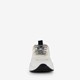 Dames dad sneakers wit met dierenprint
