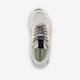 Dames dad sneakers wit met dierenprint