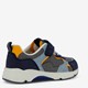 Jongens sneakers blauw oranje
