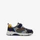 Jongens sneakers blauw oranje