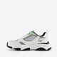 Dames dad sneakers wit grijs