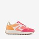 Dames sneakers beige roze