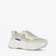 Dames dad sneakers beige