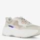 Dames dad sneakers beige