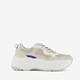 Dames dad sneakers beige