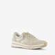 Leren dames sneakers beige
