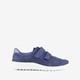 Leren dames sneakers blauw