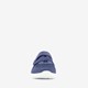 Leren dames sneakers blauw