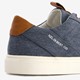 Heren sneakers denim blauw