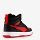 Rebound V6 Mid kinder sneakers zwart/rood