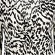 Dames top wit met zwarte print