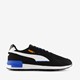 Graviton heren sneakers zwart/blauw