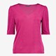 Dames top met halflange mouwen
