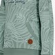 Jongens hoodie lichtgroen met print