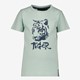 Jongens T-shirt lichtgroen met tijger