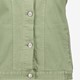 Dames spijker gilet groen