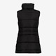 Lange gewatteerde dames bodywarmer