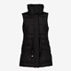 Lange gewatteerde dames bodywarmer