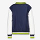 Jongens baseball jas blauw