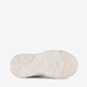 Meisjes dad sneakers wit goud