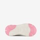 Meisjes dad sneakers zwart roze