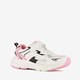Meisjes dad sneakers zwart roze