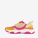 Dames dad sneakers roze oranje