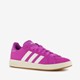 Grand Court Base suede dames sneakers roze
