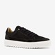 Van Beers leren heren sneakers zwart