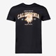 Unsigned heren T-shirt met opdruk zwart