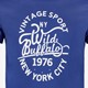 Heren T-shirt met opdruk blauw