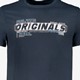 Heren T-shirt met opdruk donkerblauw