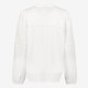 Dames broderie blouse wit