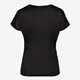 Dames top met grafische print zwart wit