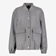 Dames bomber jas grijs