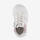 Leren meisjes sneakers wit roze