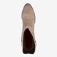 Suede dames western laarzen beige