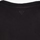 Meisjes cropped sport T-shirt zwart